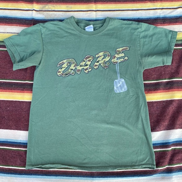 D.A.R.E. Retro Camo Tee - Picture 1 of 2